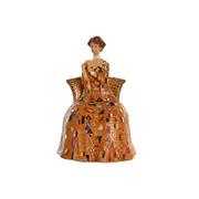 Decorative Figure Dkd Home Decor Yellow Resin 21.5 x 18.5 x 31 Cm