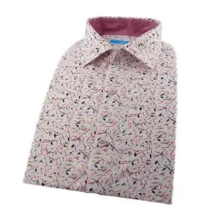 【襯衫工房】長袖襯衫-粉紅色細條紋