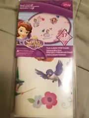 Sofia the first Disney removable & repostipeel & stick wall decals new in box 37