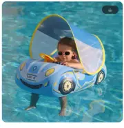 Kids Car Swimming Seat Float Ring Inflatable Infant Floating