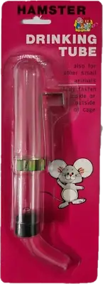 Hamster Rat Mouse Small Animal Glass Drinking Tube