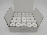 Prewound Bobbin, Size M, Style M, 100% Spun Polyester, 75pcs per box