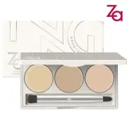 ZA Soft Matte Flawless Tri-Color Concealer Palette