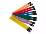 Belkin® Hook and Loop Reusable Wire/Cable Ties, Assorted Colors