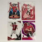2021 Kyle Trask Rookie Lot Rookies And Stars Purple Parallel Short Print