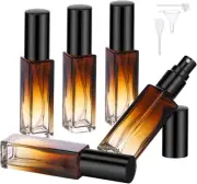 Segbeauty Travel Perfume Refillable Bottle 10ml, 5 Pcs Scent Pump Case, Perfu...