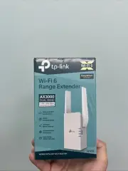 New TP-Link RE705X AX3000 Dual-Band Wi-Fi 6 Range Extender WHITE EASY MESH