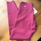 Lululemon GLOW UP HR TIGHT 25” Magenta Smoke Size 8 New Arrival Design