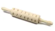 Alphabet dough roller Art-Dog