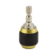 Hex Shank Connecting Rod Metal Quick Coupling Drill Bit Change Adapter Converter