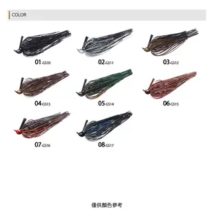 O.S.P JIG ZERO ONE STRONG 11.0g [漁拓釣具] [膠裙汲鉤頭]