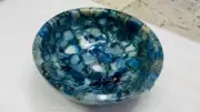 Unique Blue Agate Wash Basin Premium Bathroom Accessories for Home Improvement