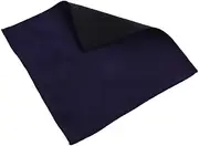 [CATIEBYE] Business Suit Pocket Square Belt Tie Mini Decoration Tube Bracket Bracket Succulent Decoration Square Handkerchief Wedding Accessories Mini Pot Decoration Navy Polyester Yarn