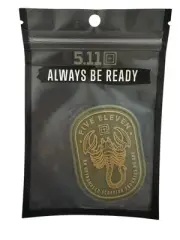 5.11 Tactical Untrampled Patch Hook-Back PVC Patch Style # 92111