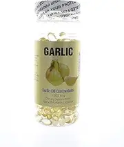 Garlic Oil Concentrate 3 MG (1500:1) 300 Capsules Cholesterol FREE , New Item Good Product !!