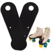 1 Pair PU Leather Roller Skating Leather Toe Ice Hockey Shoes Covers Ice Skates