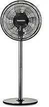 3 Speeds Adjustable Floor Fan, 2 in 1 Desk Fan, DC Motor Ultra Quiet Standing Fan, Pedestal Fan with 7 Large Blade