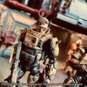 Premium 1/18 Cyberpunk Man Head Sculpt Soldier Head For 3.75'' Acid Rain Figure
