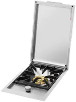 BeefEater Signature ProLine Stainless Steel Integrated Side Burner with Lid