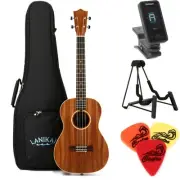 Lanikai ACST-B Acacia Baritone Ukulele Essentials Bundle - Natural