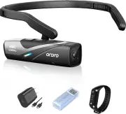 ORDRO EP8 4K Camcorder 60FPS Vlog Hands Free Wearable Camera, Head-Mounted Video