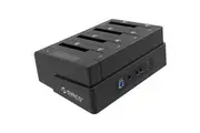 Orico 4-Bay 1 to 3 Clone External Hard Drive Dock - Black [ORICO-6648US3-C-BK]