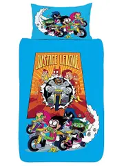 DC Comics Teen Titans Go! Single Duvet Cover Set