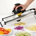 Professional Mandolin Slicer Adjustable Chopper Fruit Vegetable Food Peeler