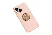 Orco Luxury Plating Ring Case Cover for iPhone 13 - Pink