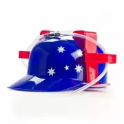 Aussie Drink Guzzler Helmet Novelty Drinking Hat Games Beer Can : NEW