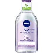 NIVEA MicellAIR 3 in 1 Sensitive Micellar Water (400ml), Cleansing Micellar Water for Sensitive Skin, Effective Make Up Remover, Micellar Water to Remove Makeup, Micellar Water for Cleansing