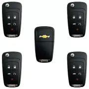 Locksmith Lot 5 OEM 2016–2020 Chevy Impala 5B Flip Remote Key Fobs OHT01060512