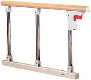 Fall Prevention Bed Rail for Elderly/Seniors/Handicap, Folding Safety Assist Handle for Home/Hospital, Safety Guard, Easy Assembly (Color : Yellow)