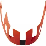 Fox Racing Flux Solid Youth MTB Helmet Visor/Peak Orange Crush