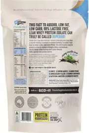 WPI Whey Protein Isolate Powder, Vanilla Bean, 1 Kg
