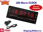 Digital Home Large Big Jumbo LED Wall Desk Clock With Calendar Temperature Melb