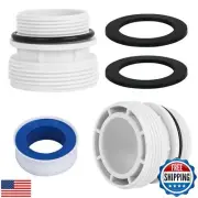 4560 Pool Hose Adapters Conversion Kit for Intex Hayward Pool Filter Pump Hos