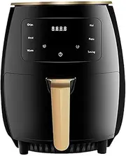 Air Fryer Oven, 1200W Large Air Fryer for Family, 6L Digital Air Fryer, with Touch Screen, Family Size Healthy Oil Free Cooking, for Oil Free, Bake, Roast, Grill, Dehydrate (Black)