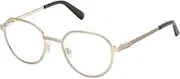 [GUESS] GU50239 033 Shiny Satin Pale Gold 49/20/145 Men's Glasses, 033 Shiny Satin Pale Gold, 49/20/145