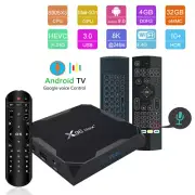 Android 64-bit X96 Max+ Plus 8K HDR BT Dual WiFi 4GB/32GB Amlogic S905X3 TV Box
