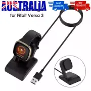 USB Charger for Fitbit Versa 3/Fitbit Sense Smart Watch Charging Cable Dock