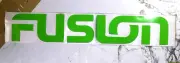 Logo FUSION Cut out letters sticker for the marine stereo systems (316H)