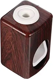 LIFKOME Automatic Toothpaste Squeezing Tool Tooth Brush Toothbrushes Toothpaste Toothbrush Toothpaste Tube Squeezer Toothpaste Holder Dispenser Bathroom Accessories Brown Plastic