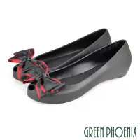 在飛比找博客來優惠-【GREEN PHOENIX】女 香香鞋 雨鞋 果凍鞋 緞帶