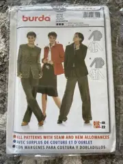 Burda Sewing Pattern 8301 Coat Jacket Misses Size 10-22