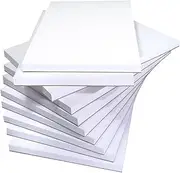 NextDayLabels - Memo Pads, 10 Notepads with 50 – 4x6 Sheets Per Scratch Pad, White, 50#, Office and School Supplies for Writing Notes, Grocery Shopping, to Do Lists, Servers, Small Blank Paper (4x6)