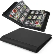 Toploader Binder,Toploader Hard Cases, 9-Pocket Pages Sleeves Hold up 288 Cards