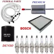 Tune Up Kit Filters Wire Spark Plugs For FORD EXPLORER V8 5.0L 1999-2001