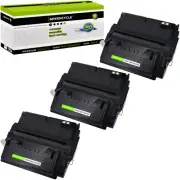 3 Pack Q1338A 38A Toner Cartridge Compatible with HP LaserJet 4200 4200n 4200dtn