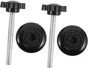 KITANDOVE 2pcs Mobility Aid Knobs for Walkers Ergonomic Hand Tightening Screws Replacement Parts for Wheelchairs and Rollators Compatible with Various Brands